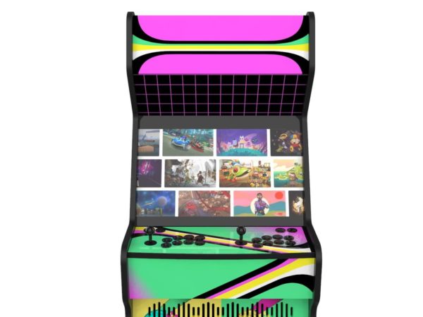 borne arcade 10F ook art design face zoom
