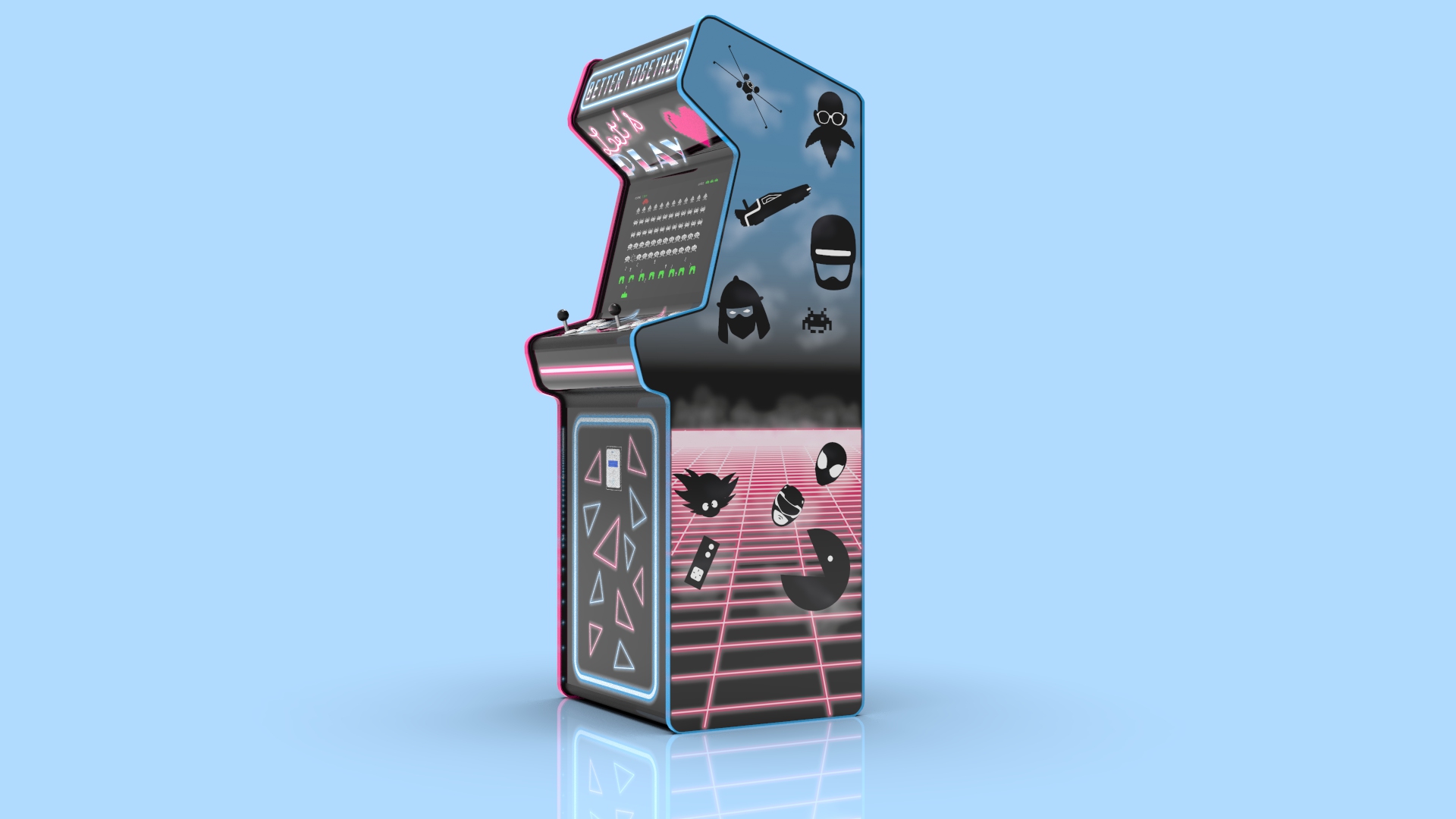 borne arcade - better together - ook art 2
