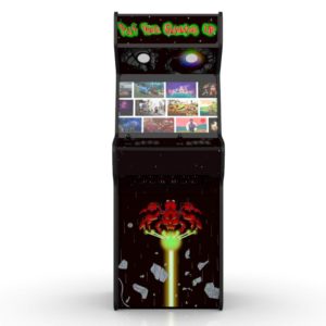 borne arcade put your quarter up nixon design face