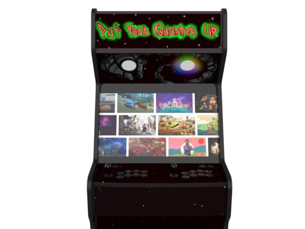 borne arcade put your quarter up nixon design face zoom