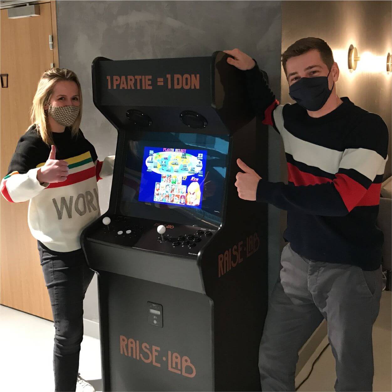raise lab borne arcade for good