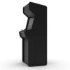 borne arcade noir minimal design droite