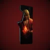 Sticker borne arcade _ Street fighter _ Ken Masters, Feu - 2