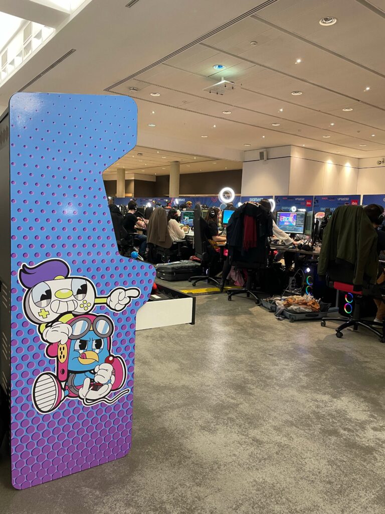 Borne arcade sticker Battle4 Stade de France