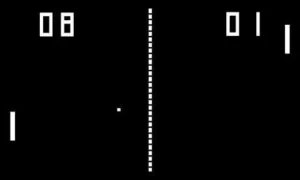 PONG jeu arcade