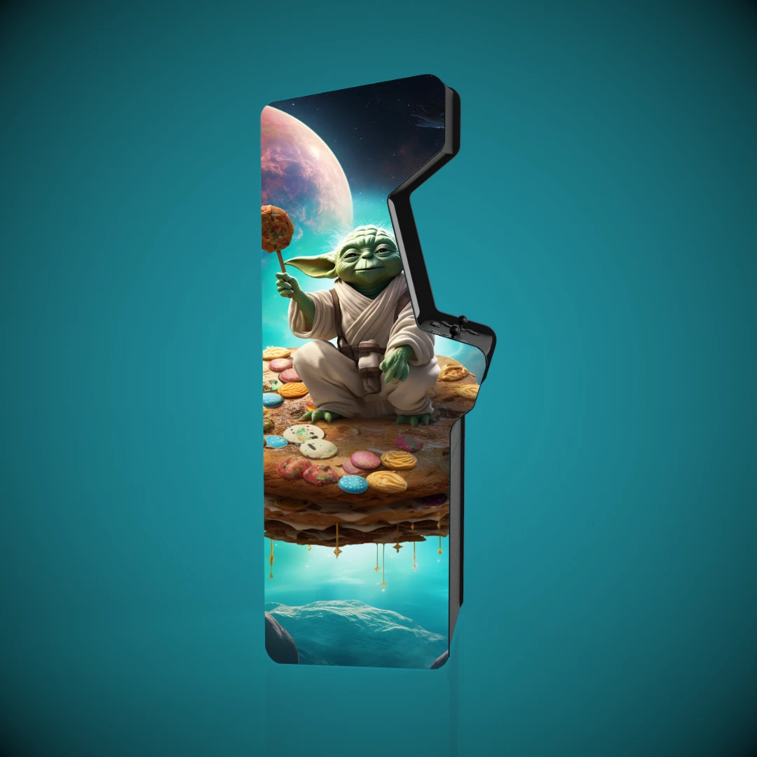 Sticker borne arcade _ Star Wars _ Yoda, Rêve Interdit - 1 Sticker borne arcade _ Star Wars _ Yoda, Rêve Interdit - 1